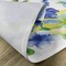 Ambesonne Yellow and Blue Place Mats Set of 4, Spring Flower Watercolor Flourishing Vibrant Blooms Design, Washable Fabric Placemats for Dining Table, Standard Size, Lime Green Royal Blue